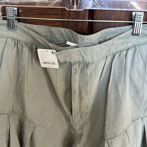 Free People Light Green Trousers